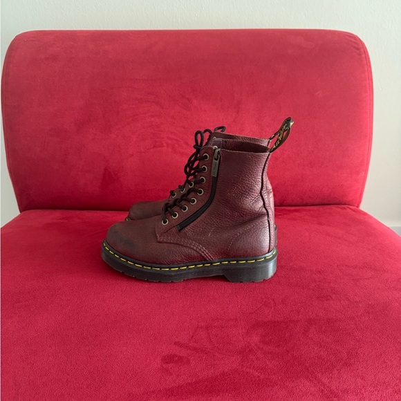 Dr. Martens Women Red Boots - Picture 10 of 12